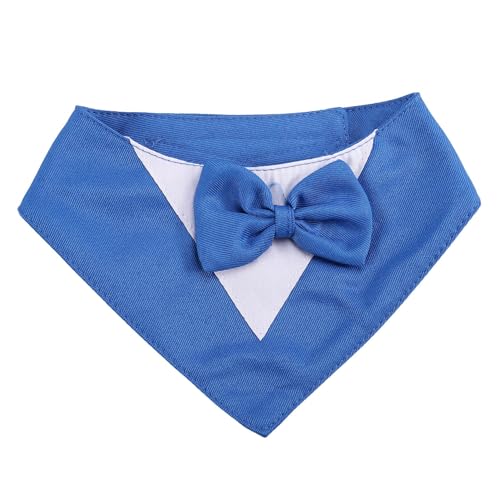 PACHHK Hunde-Smoking, Formelles Hunde-Hochzeitshalsband mit Fliege, Hunde-Geburtstagskostüm, Haustierparty, Hund-Valentinstag-Outfit, Cosplay, XS-Blau, Einfach zu Bedienen, Hohe Qualität PACHHK Hunde-Smoking, Formelles Hunde-Hochzeitshalsband mit Fliege, Hunde-Geburtstagskostüm, Haustierparty, Hund-Valentinstag-Outfit, Cosplay, XS-Blau, Einfach zu Bedienen, Hohe Qualität von PACHHK