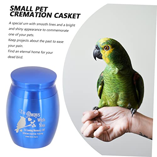 PACKOVE Parrot Ashes Urn Cremated Box für Haustier Vogel Urne Memorial Cinerary Casket Aufbewahrung von Tierasche und Gedenken PACKOVE Parrot Ashes Urn Cremated Box für Haustier Vogel Urne Memorial Cinerary Casket Aufbewahrung von Tierasche und Gedenken von PACKOVE