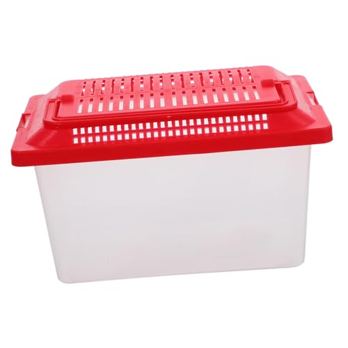 PACKOVE Schildkröten-Habitattank Fischzuchtbox Aquarium-Haltetank Kunststoff-Schildkrötentank Mit Deckel Handgehaltene Haustier-Futterbox Für -Schildkröten (Zufälliger PACKOVE Schildkröten-Habitattank Fischzuchtbox Aquarium-Haltetank Kunststoff-Schildkrötentank Mit Deckel Handgehaltene Haustier-Futterbox Für -Schildkröten (Zufälliger von PACKOVE