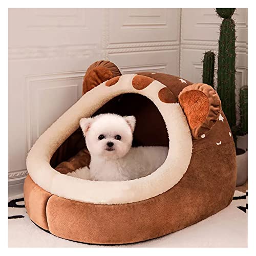 Haustierbett für Katzen und Hunde, Haustiermatte, Winter-Hundebett, selbstwärmendes Welpenhaus, bequemes Katzenschlafzelt, Höhlenbett, Indoor-Kätzchenhütte, kleine mittelgroße Hundehütte, Haustierbett für Katzen und Hunde, Haustiermatte, Winter-Hundebett, selbstwärmendes Welpenhaus, bequemes Katzenschlafzelt, Höhlenbett, Indoor-Kätzchenhütte, kleine mittelgroße Hundehütte, von PACUM