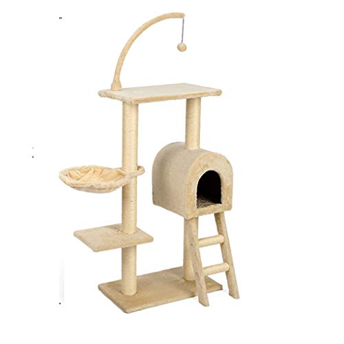 Katzen-Kletterbaum, Katzen-Klettergerüst, weicher Katzen-Spielbaum, Kletter-Kratzbaum, Ballschaukel, Kätzchen-Spielstation, Katzenkratzer, Aktivitätszentren, Katzenbaum Vision Katzen-Kletterbaum, Katzen-Klettergerüst, weicher Katzen-Spielbaum, Kletter-Kratzbaum, Ballschaukel, Kätzchen-Spielstation, Katzenkratzer, Aktivitätszentren, Katzenbaum Vision von PACUM