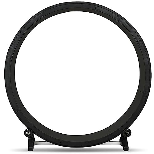 Katzen-Trainingsrad, Innendurchmesser 118 cm, zweirädrige Stummschaltung, rutschfeste Laufbahn, austauschbarer Schienenbelag, zum Laufen, Drehen, Kratzen, Klettern und Nickerchen Machen Katzen-Trainingsrad, Innendurchmesser 118 cm, zweirädrige Stummschaltung, rutschfeste Laufbahn, austauschbarer Schienenbelag, zum Laufen, Drehen, Kratzen, Klettern und Nickerchen Machen von PACUM
