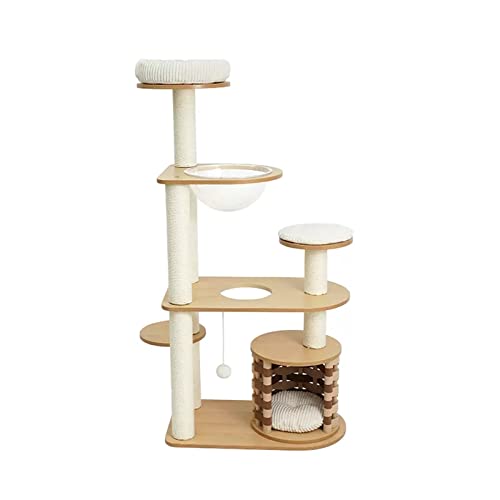 Katzenbaumturm, Katzenklettergerüst, Katzenstreu, Kratzbaum, Raumkapselplattform, Katzenkratzbrett, großes Katzenregal, Haustierbedarf, Katzenturm für Zimmerkatzen Vision Katzenbaumturm, Katzenklettergerüst, Katzenstreu, Kratzbaum, Raumkapselplattform, Katzenkratzbrett, großes Katzenregal, Haustierbedarf, Katzenturm für Zimmerkatzen Vision von PACUM