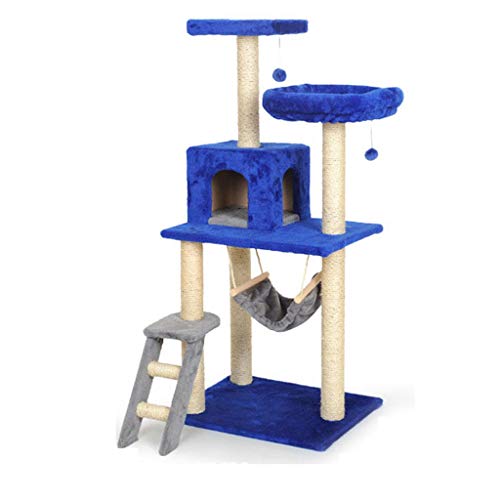 Katzenkletterbaum Pet Deluxe Katzenbaum Kratzbaum Kletterturm Spielrahmen Katzenzubehör Exquisiter Saum Katzenkletterrahmen Katzenbaum Vision von PACUM