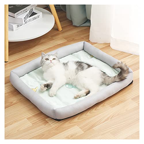 PACUM Haustierbett für Katzen und Hunde, Haustiermatte, Katzenstreu, universelles Haustier-Katzenbett, Rattan-Hundehütte für den Sommer, kühlendes Nest, Hundebett, Katzenmatratze, Katzen-Hundebett, PACUM Haustierbett für Katzen und Hunde, Haustiermatte, Katzenstreu, universelles Haustier-Katzenbett, Rattan-Hundehütte für den Sommer, kühlendes Nest, Hundebett, Katzenmatratze, Katzen-Hundebett, von PACUM