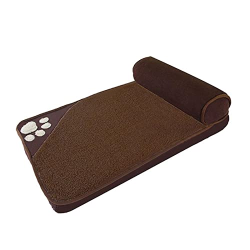 PACUM Haustierbett für Katzen und Hunde, Haustiermatte, großes Haustier-Hundebett, Winter, warme Hundehütte, schlafendes Haustierhaus, Kissenbett, abnehmbares Haustierhüttenzubehör, PACUM Haustierbett für Katzen und Hunde, Haustiermatte, großes Haustier-Hundebett, Winter, warme Hundehütte, schlafendes Haustierhaus, Kissenbett, abnehmbares Haustierhüttenzubehör, von PACUM