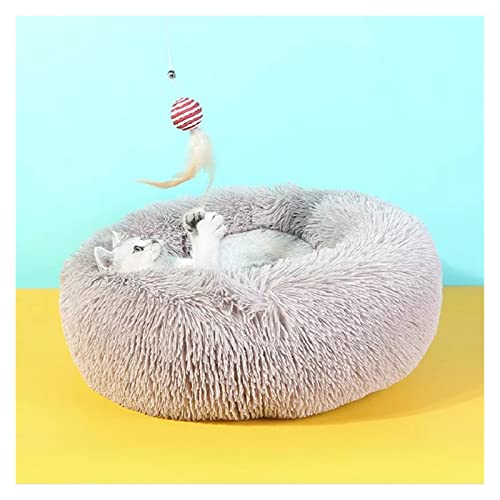 PACUM Haustierbett für Katzen und Hunde, Haustiermatte, rundes Plüsch-Hundebett, Korb, Katzenbett, Winterhütte, Warmer Schlafsack, Katzennest, weiches Haustierkissen, mittelgroße Hunde mit PACUM Haustierbett für Katzen und Hunde, Haustiermatte, rundes Plüsch-Hundebett, Korb, Katzenbett, Winterhütte, Warmer Schlafsack, Katzennest, weiches Haustierkissen, mittelgroße Hunde mit von PACUM
