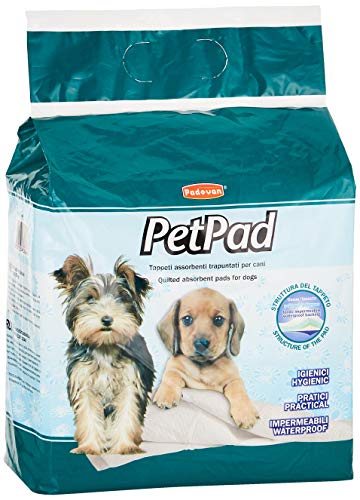 Padovan Hygiene-Fußmatten für Hunde – 60 x 60 cm – 10 Stück von Brit
