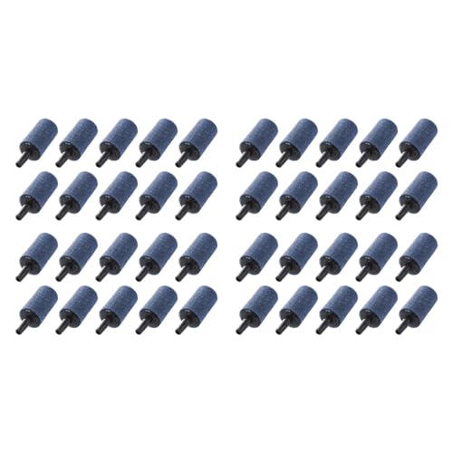 PAGJHRFJG Aquarium Fischbehaelter Mineral Blase Luft Sauerstoff Diffusor Blau 24mm X 15mm 40 STK PAGJHRFJG Aquarium Fischbehaelter Mineral Blase Luft Sauerstoff Diffusor Blau 24mm X 15mm 40 STK von PAGJHRFJG