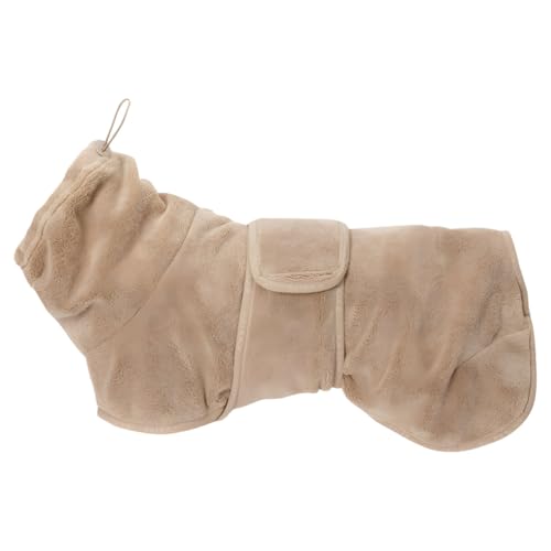 Bademantel Drying Coat 2Got“ Taupe (Rückenlänge: 30 cm) von PAIKKA