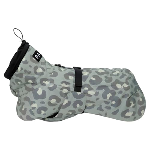 Hunde Winter-Jacke reflektierend Visibility Green Leo (Rückenlänge: 25 cm) von PAIKKA