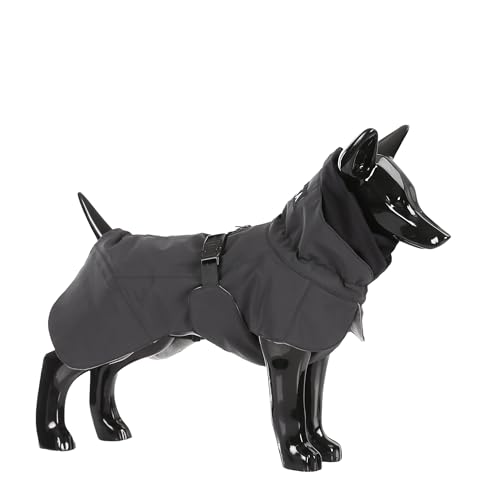 PAIKKA Reflektierende Winterjacke für Hunde - Schwarz - Modern - Polyester/TPU/Baumwolle/Graphen/Elastan - Unisex - Alle Breed Sizes - Alle Altersstufen von Paikka