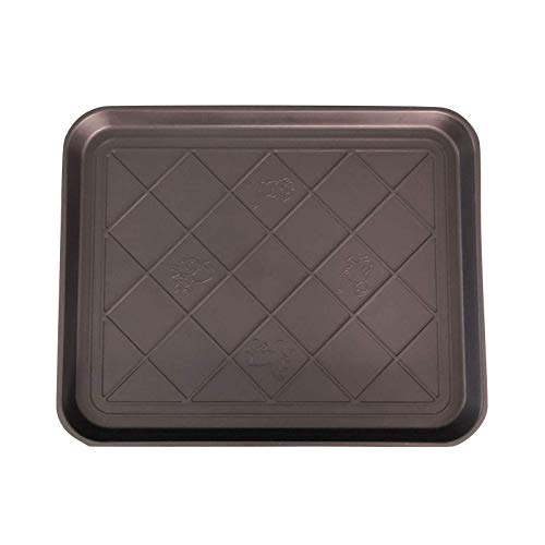 Boot Tray Multi-Purpose 19.6" x 15.74" x 1.2" Floor Protection-Pet Bowls-Paint-Dog Bowls,Shoes, Pets, Garden - Mudroom, Entryway, Garage-Indoor and Outdoor Friendly A von PAKEY