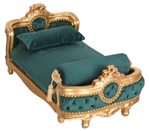 Hundebett Barock Hundekissen Hundesofa für kleine Tiere Katzenbett Tierbett Hundekorb Samt 86cm cat10016 Palazzo Exklusiv Hundebett Barock Hundekissen Hundesofa für kleine Tiere Katzenbett Tierbett Hundekorb Samt 86cm cat10016 Palazzo Exklusiv von PALAZZO INT