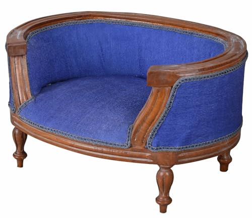 Königliches Hundebett Hundesofa im Barockstil Holz Mops Bully Blau cat700g54 Palazzo Exklusiv Königliches Hundebett Hundesofa im Barockstil Holz Mops Bully Blau cat700g54 Palazzo Exklusiv von PALAZZO INT