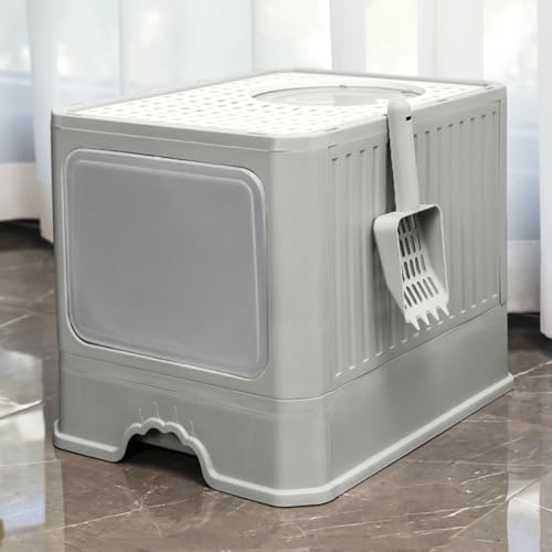 Vollständig Geschlossene Katzentoilette, Katzentoilette Mit Schublade, Große Katzentoilette, Katzenbedarf Vollständig Geschlossene Katzentoilette, Katzentoilette Mit Schublade, Große Katzentoilette, Katzenbedarf von PALE