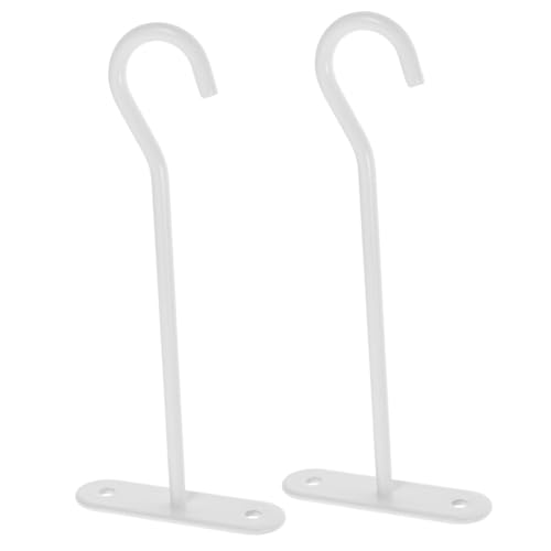 PAMINGONO 2 Sets Topfpflanzenhaken Deckenhaken Für Pflanzen Pflanzenhänger Hängende Pflanzenhaken Outdoor Pflanzenhänger Indoor Outdoor Pflanzenhaken Für Hängekörbe Deckenpflanzenhaken von PAMINGONO