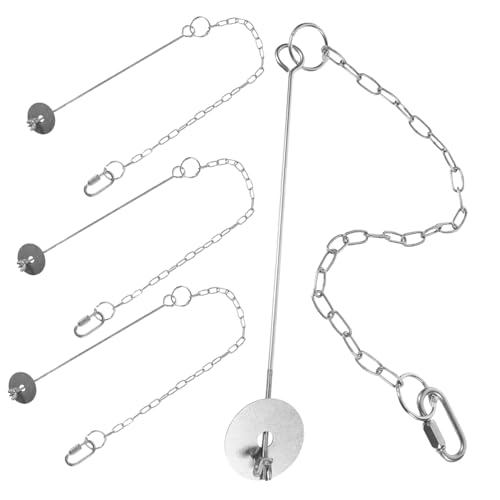 PAMINGONO 4stücke Hängender Vogel-futterspender Teilig Aus Edelstahl Futterhalter Für Obst Und Gemüse Für Papageien Nager Und Andere Haustiere Langlebig Und Einfach Zu Bedienen PAMINGONO 4stücke Hängender Vogel-futterspender Teilig Aus Edelstahl Futterhalter Für Obst Und Gemüse Für Papageien Nager Und Andere Haustiere Langlebig Und Einfach Zu Bedienen von PAMINGONO