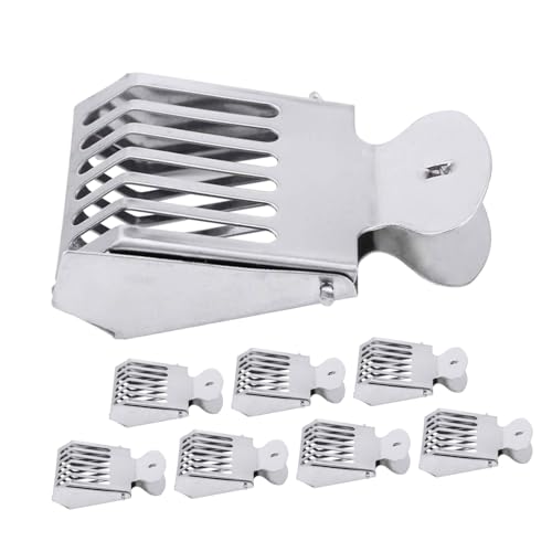 PAMINGONO 8 Teiliges Imkereiwerkzeug Imkereiklammer Wichtige Imkereiausrüstung Imkereibedarf Bienenhalter Imkerei Königinnenkäfig Bienenwerkzeug Kits Bienenstockwerkzeug Imkerei von PAMINGONO