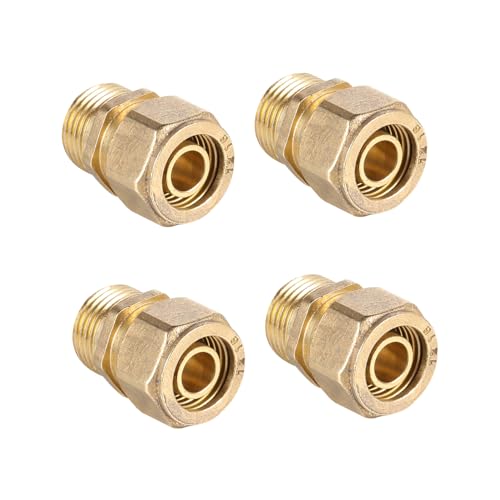 PAMINGONO Fitting Außen Gewinde Adapter Konverter Verbindungselemente Für Rohrleitungen PAMINGONO Fitting Außen Gewinde Adapter Konverter Verbindungselemente Für Rohrleitungen von PAMINGONO