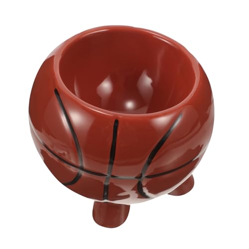 PAMINGONO Futternapf-Set aus Keramik für Katzen und Hunde im Basketball-Stil Futternapf für Haustiere rutschfeste Unterseite leicht zu reinigen langlebig und bequem für Katzen und Welpen PAMINGONO Futternapf-Set aus Keramik für Katzen und Hunde im Basketball-Stil Futternapf für Haustiere rutschfeste Unterseite leicht zu reinigen langlebig und bequem für Katzen und Welpen von PAMINGONO