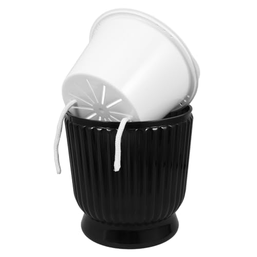 PAMINGONO Blumentöpfe für Drinnen und Draußen Selbstbewässernder Blumentopf Stabiler Standfuß Vielseitig Einsetzbar für alle Arten Von Pflanzen und Sukkulenten PAMINGONO Blumentöpfe für Drinnen und Draußen Selbstbewässernder Blumentopf Stabiler Standfuß Vielseitig Einsetzbar für alle Arten Von Pflanzen und Sukkulenten von PAMINGONO