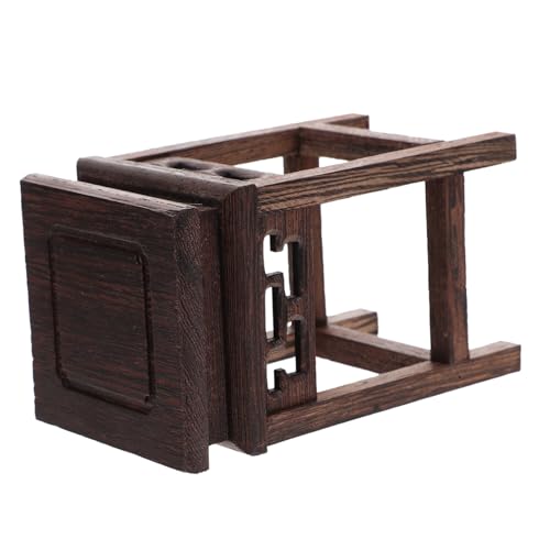 PAMINGONO Vintage Blumenständer Antikes Regal für Zimmerpflanzen Stabiler Blumentopfhalter für Wohnräume für Gartenarbeit und Innendekoration Robustes Holzdesign von PAMINGONO