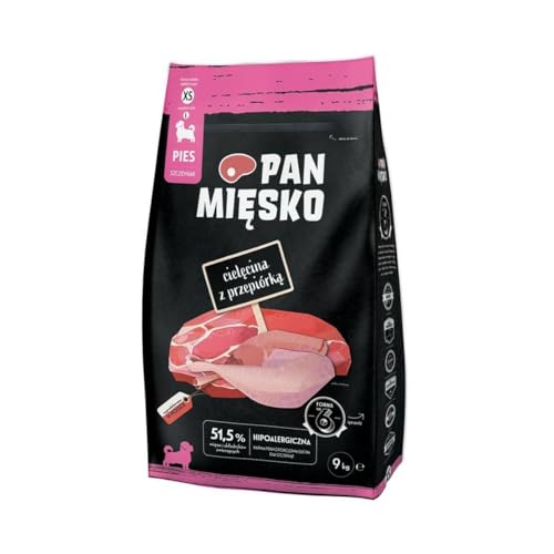 PAN MIĘSKO XS-Rindfutter 9 kg, Marke PAN MIĘSKO mit der EAN: 5905342292456 von PAN MIĘSKO