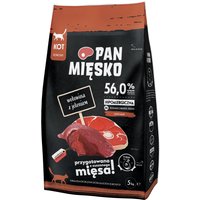 Pan Mięsko Cat Rind mit Hirsch Medium - 2 x 5 kg von PAN MIĘSKO