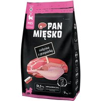 Pan Mięsko XS Puppy Kalb mit Wachteln - 2 x 9 kg von PAN MIĘSKO