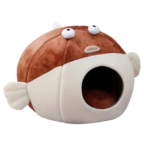 Globefish Haustierzelt, weiches Bett für kleine Hunde und Versteck, Cartoon-Höhle, Hundehütte, kratzfest Globefish Haustierzelt, weiches Bett für kleine Hunde und Versteck, Cartoon-Höhle, Hundehütte, kratzfest von PANHDK