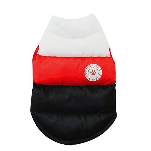 Winter-Hundejacken, hautfreundlich, Kätzchen, hoher Kragen, helle Farben, winddicht, modische Kleidung für Haustiere und Hunde Winter-Hundejacken, hautfreundlich, Kätzchen, hoher Kragen, helle Farben, winddicht, modische Kleidung für Haustiere und Hunde von PANHDK
