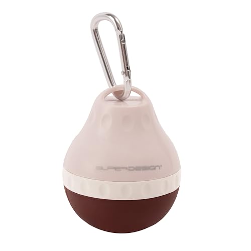 PANTIDE Hunde-Wasserflasche, 200 ml, tragbarer Welpen-Wasserspender mit Trink-Futterspender für Haustiere, Outdoor, Spaziergänge, Reisen, Wandern, Silikon, auslaufsicher, Haustier-Wasserflasche mit von PANTIDE