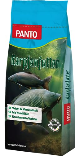 PANTO® Ergänzunsfutter Karpfengold K28 Fischfutter Pellets 3 mm 25kg von PANTO