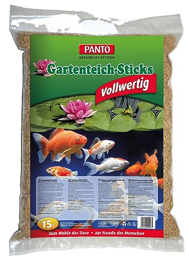 PANTO® Gartenteichsticks Fischfutter Fischstick schwimmfähig (1,3kg) von PANTO