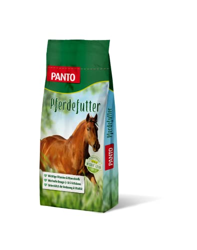 PANTO® Mash 15kg - Gesundes Pferdefutter mit Omega-3-Fettsäuren für Vitale Pferde von PANTO