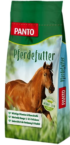 PANTO Pferdemineral P85 25 kg – schmackhaftes Pferdefutter, reich an Mineralien, Vitaminen, Spurenelementen und Omega-3-Fettsäuren von PANTO