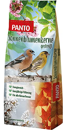 PANTO® Wildvogelfutter, Sonnenblumenkerne 20 kg, 1er Pack (1 x 20 kg) von PANTO