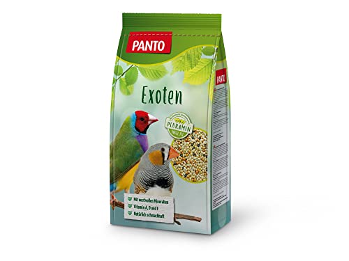 PANTO Exotenfutter mit Pluramin® VPE 5 x 1 kg für Papageien, Großsittiche und kleinere Kanarienvögel & Wellensittiche von PANTO