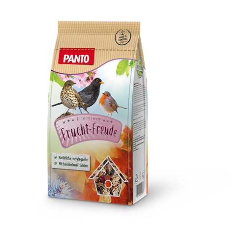 PANTO Fruchtfreude 5x1 kg – Hochwertige Futtermischung aus heimischen Früchten, nährstoffreichem Getreide & Nüssen, natürlicher Energielieferant für Wildvögel, Futter ganzjährig PANTO Fruchtfreude 5x1 kg – Hochwertige Futtermischung aus heimischen Früchten, nährstoffreichem Getreide & Nüssen, natürlicher Energielieferant für Wildvögel, Futter ganzjährig von PANTO