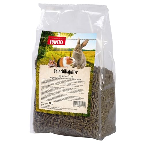 Panto Chinchillafutter 1 kg, 5er Pack (5 x 1 kg) von PANTO