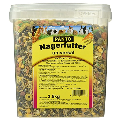 Panto Nagerfutter, Universal 3,5 kg, 1er Pack (1 x 3.5 kg) von PANTO