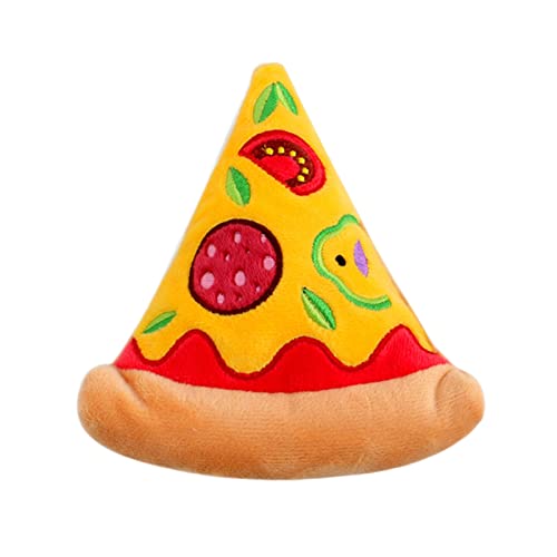 PAPABA Haustier-Plüschtier, reißfeste Pizza, Hamburger, Haustier, Hund, Kauen, Plüschpuppe, Zahnreinigung, Exquisite Stickerei D PAPABA Haustier-Plüschtier, reißfeste Pizza, Hamburger, Haustier, Hund, Kauen, Plüschpuppe, Zahnreinigung, Exquisite Stickerei D von PAPABA