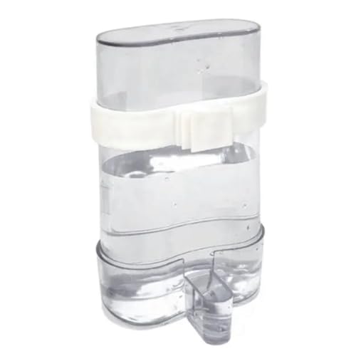 PAPAPI Kanarien-Aufbewahrungsbehälter, Wasser-Futterstation, zum Aufhängen, Transparent, 1 Stück PAPAPI Kanarien-Aufbewahrungsbehälter, Wasser-Futterstation, zum Aufhängen, Transparent, 1 Stück von PAPAPI