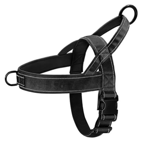 PAPAPI Langlebiges Hundegeschirr Aus Nylon, Kein Ziehen, Haustiergeschirr mit, Reflektierendes Trainingsgeschirr für Kleine, Mittelgroße und Große Hunde, Einfach zu Bedienen, LB PAPAPI Langlebiges Hundegeschirr Aus Nylon, Kein Ziehen, Haustiergeschirr mit, Reflektierendes Trainingsgeschirr für Kleine, Mittelgroße und Große Hunde, Einfach zu Bedienen, LB von PAPAPI