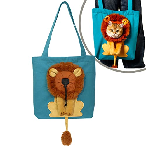 PAPIEEED Haustier Katze Tragetasche Canvas Tragetasche Cat Sling Pack für Ausflüge Gehen Geldbörse für Chihuahua Bichons Zwergspitz PAPIEEED Haustier Katze Tragetasche Canvas Tragetasche Cat Sling Pack für Ausflüge Gehen Geldbörse für Chihuahua Bichons Zwergspitz von PAPIEEED