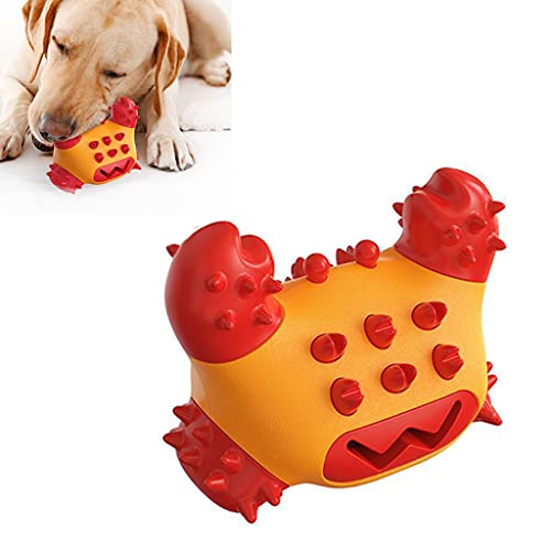 PAPIEEED Interaktives Kauspielzeug für Hunde mit Backenbissreinigung, geeignet für aggressive Hundekauer von PAPIEEED