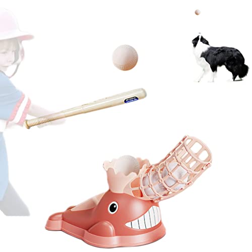 PAPIEEED Interaktives Schlag-Hundespielzeug, Outdoor-Ballwerfer Spielzeug für Hunde | Ballwerfer Hundespielzeug Collie Terrier Hundeball Aktivität von PAPIEEED