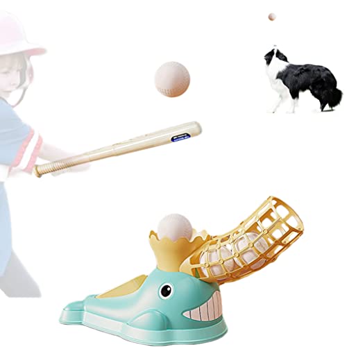 PAPIEEED Interaktives Schlag-Hundespielzeug, Outdoor-Ballwerfer Spielzeug für Hunde | Ballwerfer Hundespielzeug Collie Terrier Hundeball Aktivität von PAPIEEED