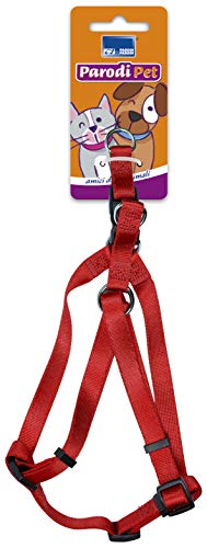 PARODI & PARODI Hundegeschirr aus Nylon, Rot oder Blau, 1,5 x 50 cm, Rot oder Blau, Nylon-Hundegeschirr, 1,5 x 50 cm PARODI & PARODI Hundegeschirr aus Nylon, Rot oder Blau, 1,5 x 50 cm, Rot oder Blau, Nylon-Hundegeschirr, 1,5 x 50 cm von PARODI & PARODI